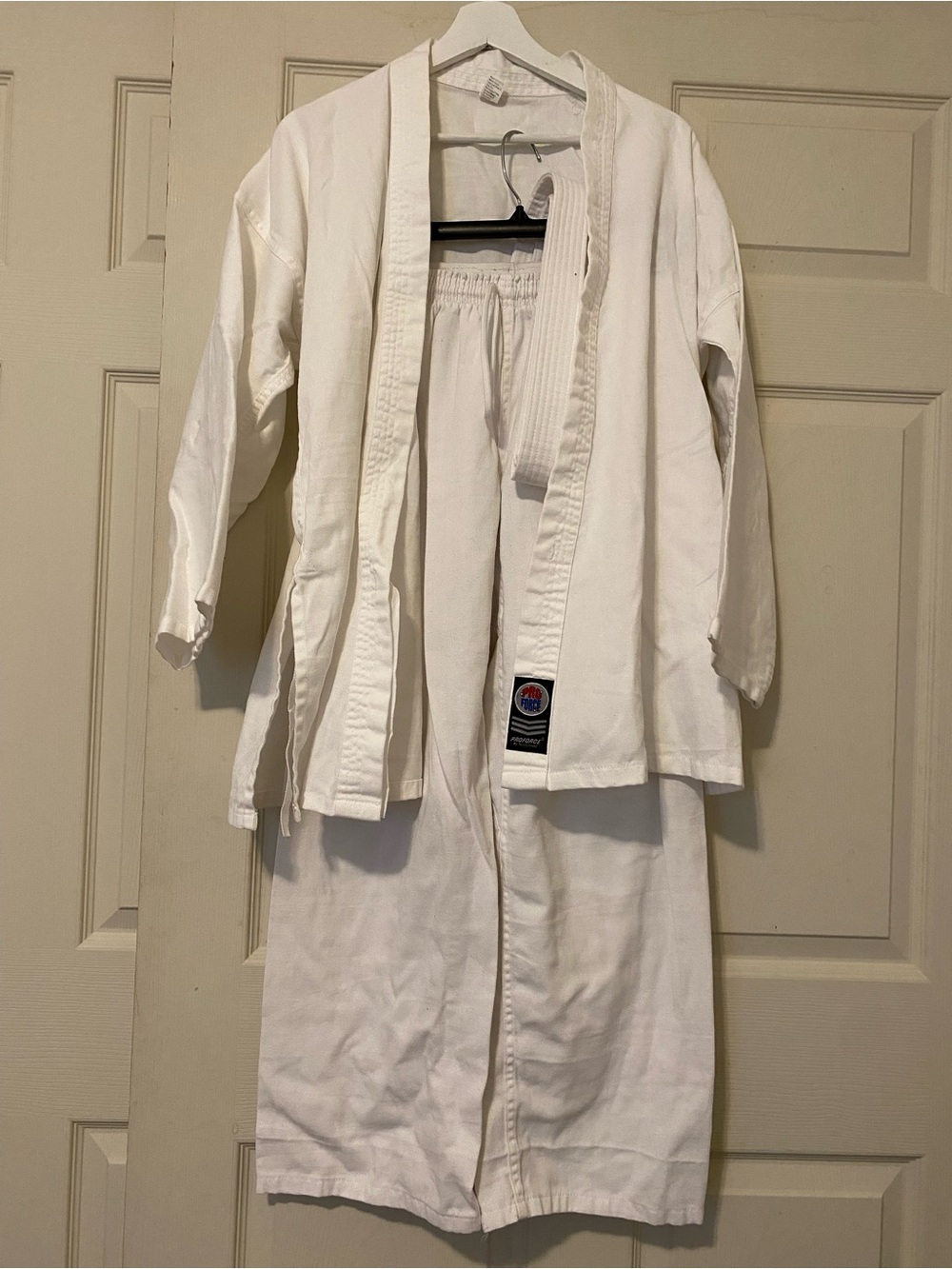 ProForce Youth Size 3 Martial Arts Gi Set White Karate Taekwondo Uniform